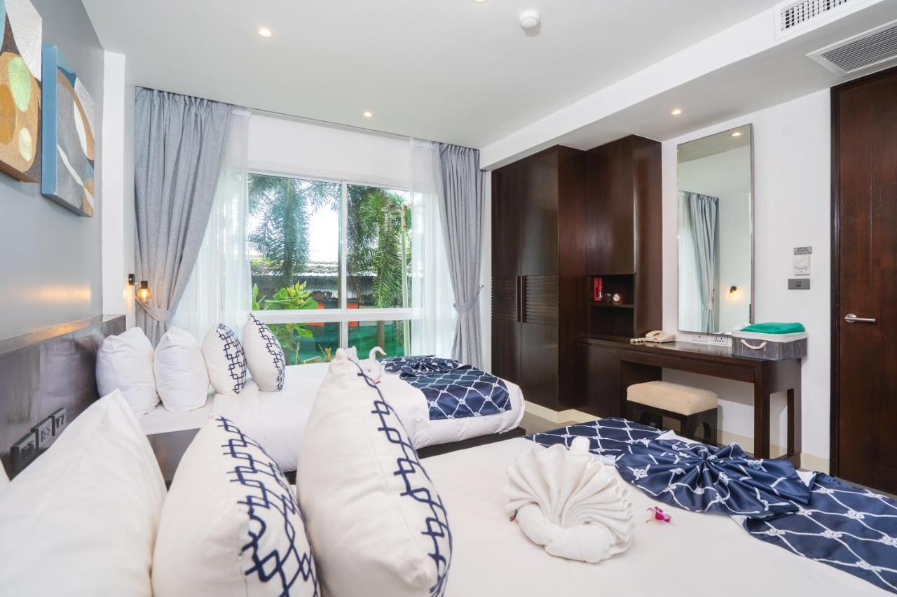 Karon Sea View Beach Apartment Exterior foto