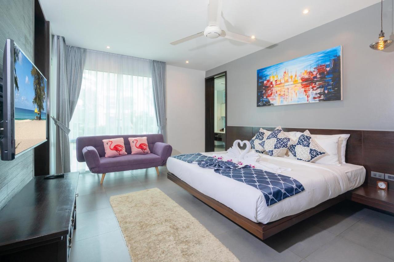 Karon Sea View Beach Apartment Exterior foto